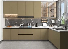 Flatpack Slab Kitchen Cabinet