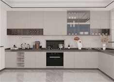European Lacquer Matte Cabinet