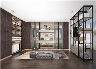 Industrial Walk In Closet