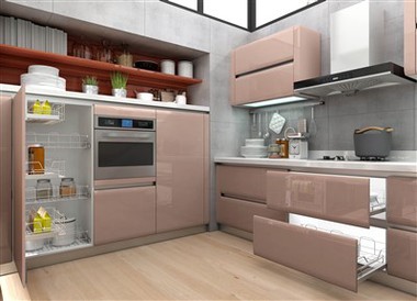 Lacquer Glass Kitchen Cabinets