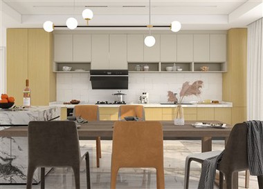 Modern Apartment Kitchen Cabinet