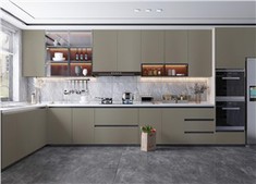 PET Film Kitchen Cabinet