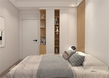 White Fitted Bedroom Wardrobe