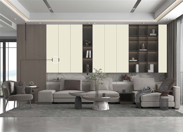 white living room cabinet