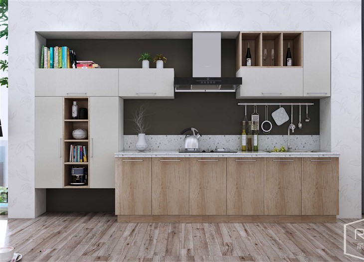 Contemporary Practical Kitchen Cabinets