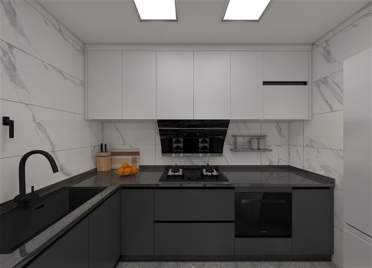 Black Grey Kitchen Cabinets