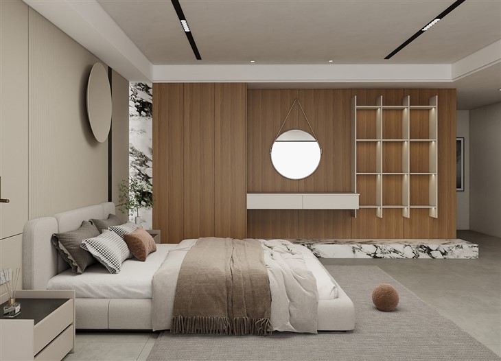 Melamine Built-in Wardrobe