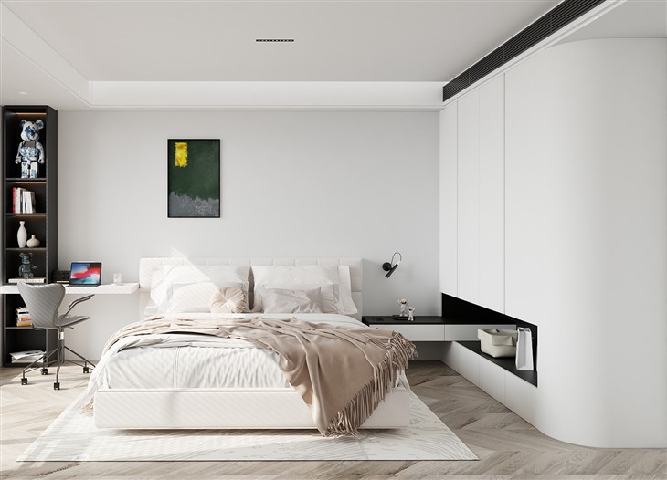 White Bedroom Closet factory