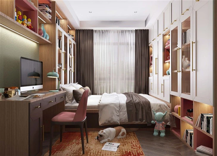Solid Wood Wardrobe high quality